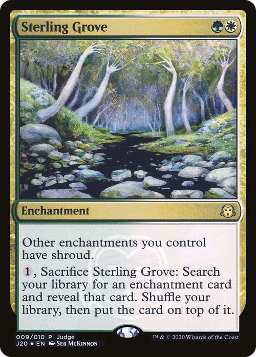 Sterling Grove (JDG-009) - Judge Gift Cards 2020 Foil