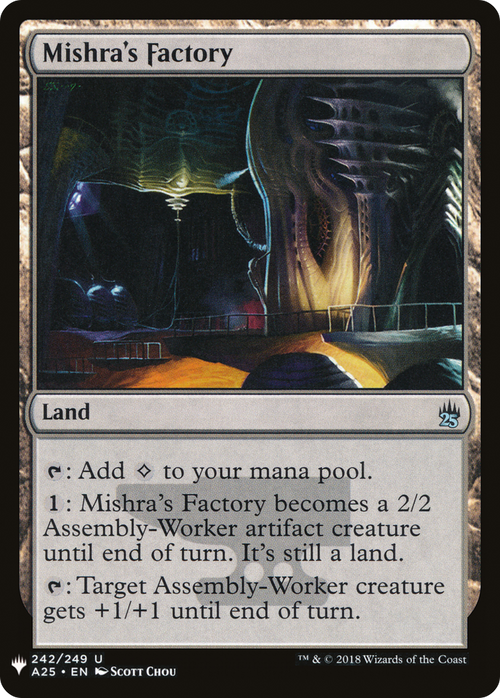 Mishra's Factory (A25) (LIST-A25-242) - The List