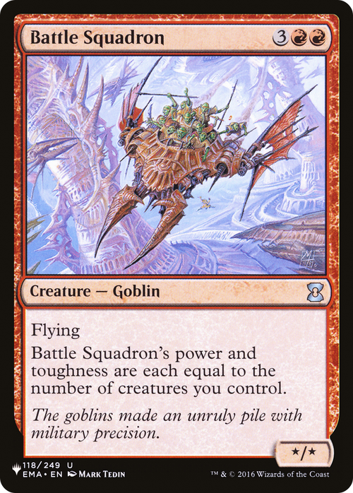 Battle Squadron (LIST-EMA-118) - The List