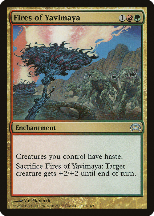 Fires of Yavimaya (HOP-087) - Planechase