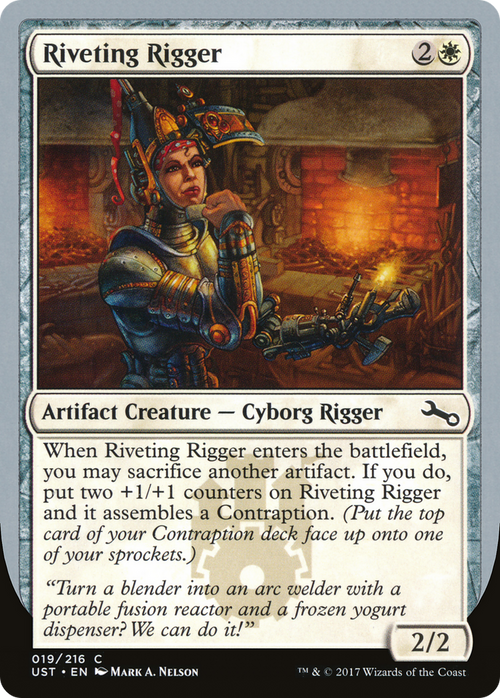 Riveting Rigger (UST-019) - Unstable Foil