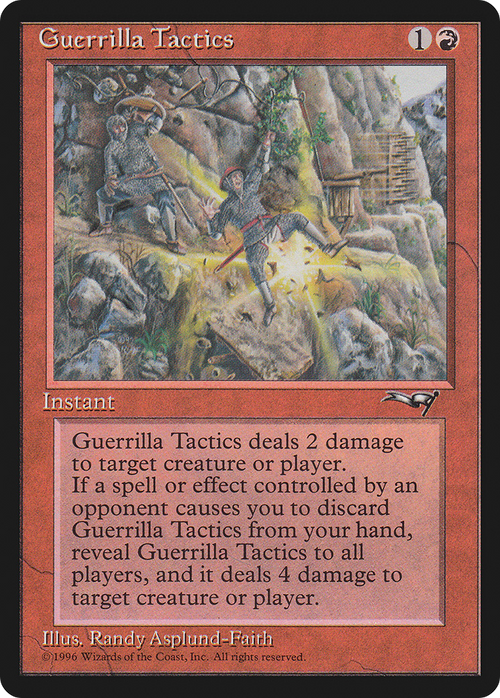 Guerrilla Tactics (Cliff) (ALL-111) - Alliances