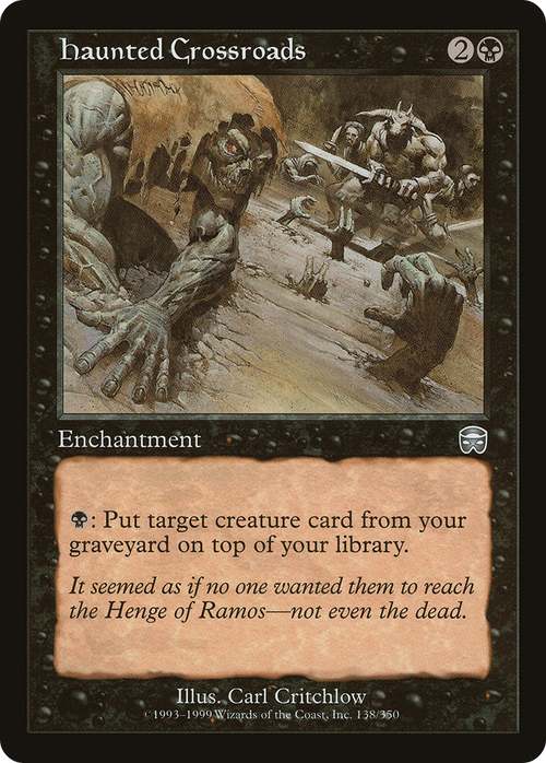 Haunted Crossroads (MMQ-138) - Mercadian Masques