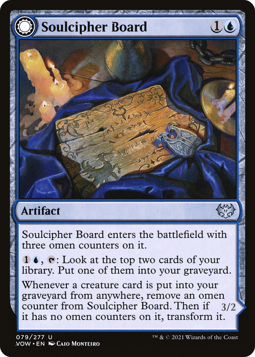 Soulcipher Board (VOW-079) - Innistrad: Crimson Vow: (Double Faced Transform)