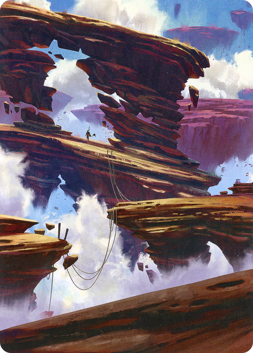 Boulderloft Pathway // Boulderloft Pathway (AZNR-022) - Zendikar Rising Art Series (Borderless)
