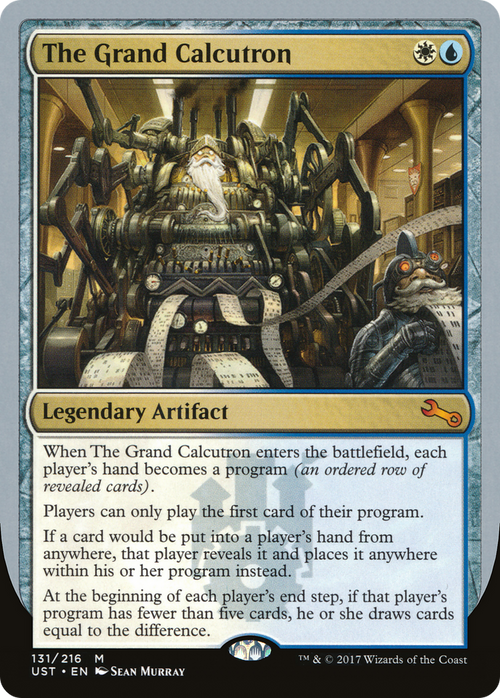 The Grand Calcutron (UST-131) - Unstable Foil