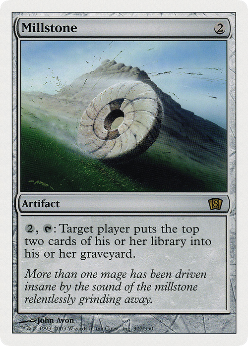 Millstone (8ED-307) - 8th Edition Foil