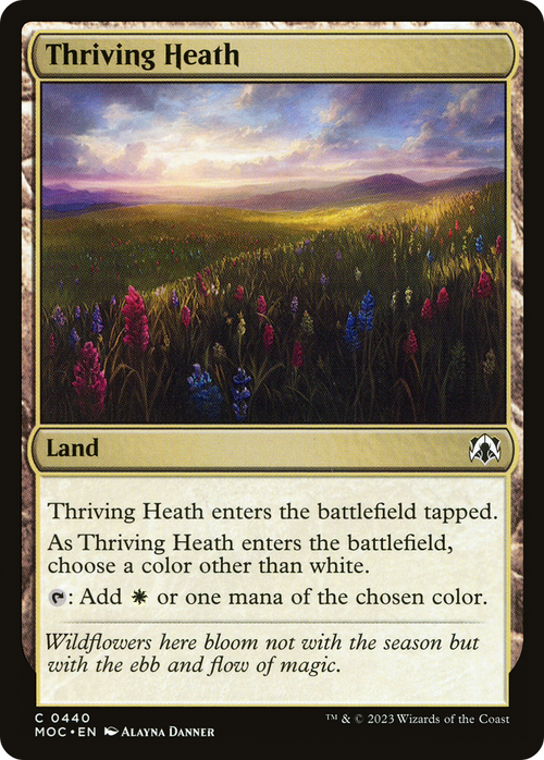 Thriving Heath (MOC-440) - March of the Machine Commander