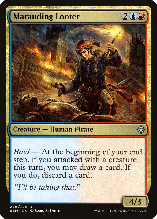 Marauding Looter (XLN-225) - Ixalan Foil