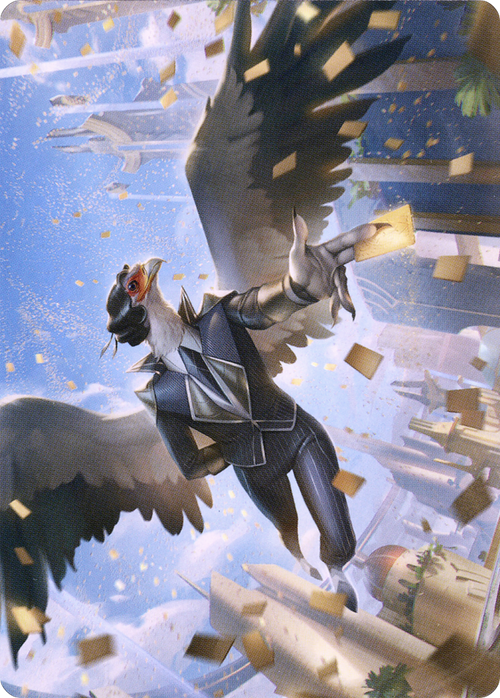 Skyboon Evangelist // Skyboon Evangelist (ASNC-051) - New Capenna Art Series (Borderless) Foil