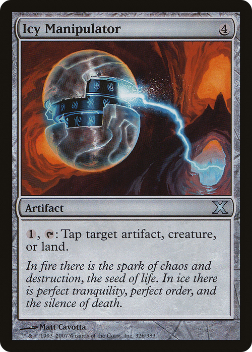 Icy Manipulator (10E-326) - Tenth Edition Foil