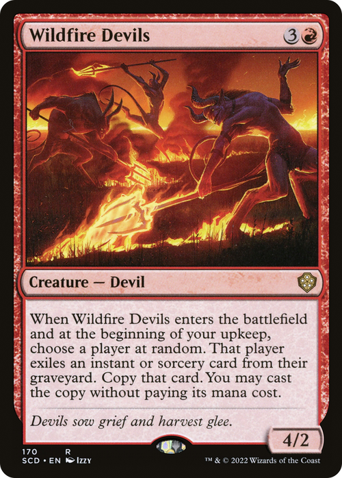 Wildfire Devils (SCD-170) - Starter Commander Decks