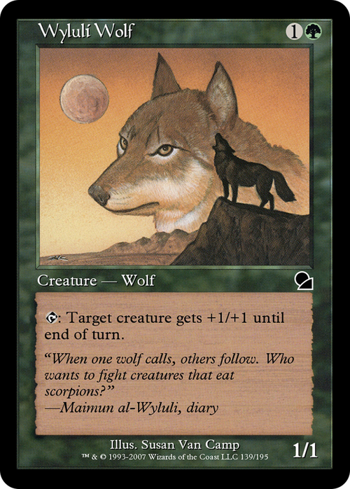 Wyluli Wolf (ME1-139) - Masters Edition Foil