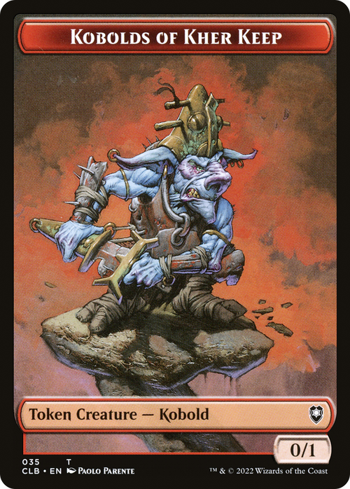 Kobolds of Kher Keep (TCLB-035) - Battle for Baldur's Gate Tokens
