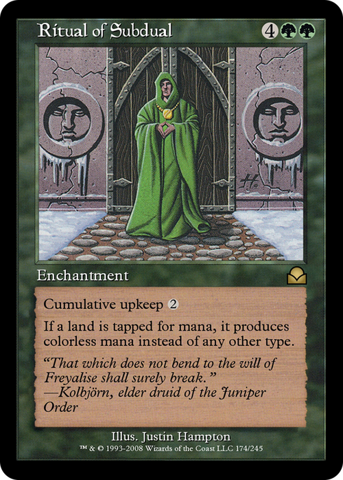 Ritual of Subdual (ME2-174) - Masters Edition II