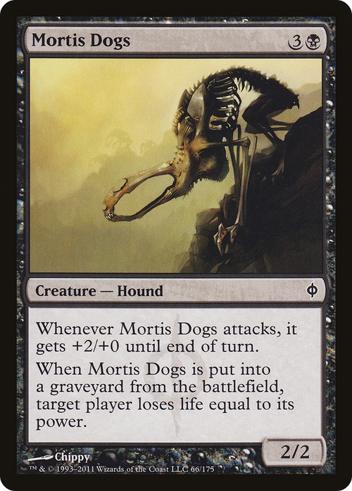 Mortis Dogs (NPH-066) - New Phyrexia Foil