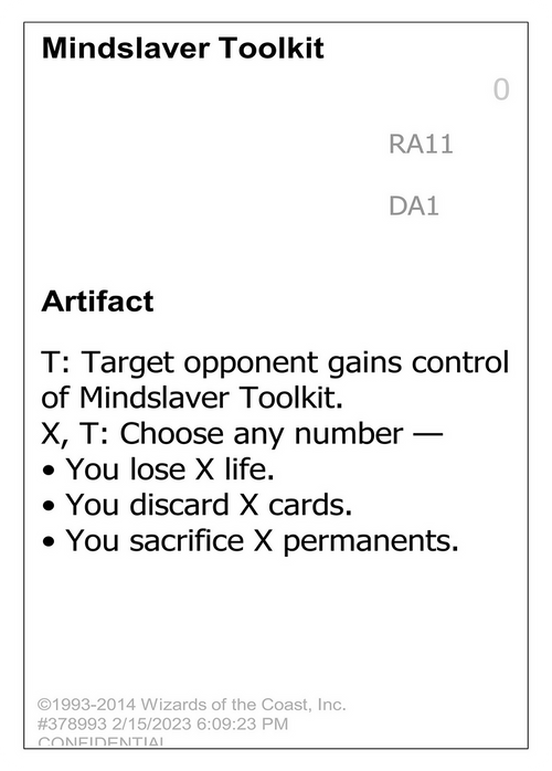 Mindslaver Toolkit (UNK-) - Unknown Event