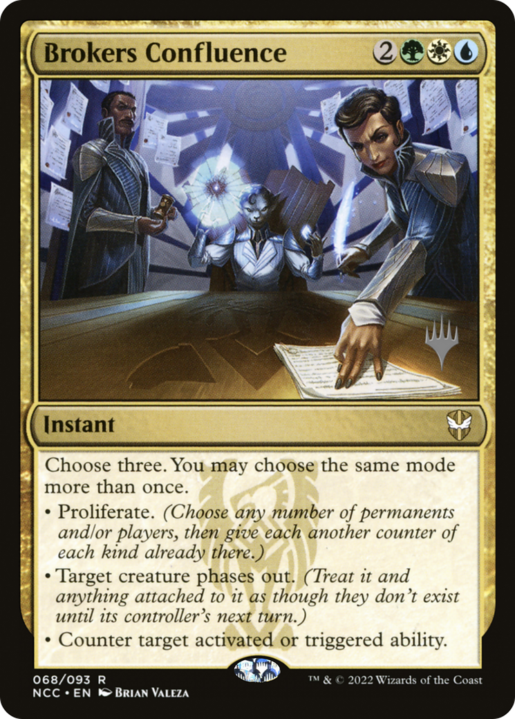 Brokers Confluence (PPSNC-068) - New Capenna Commander Promos Foil