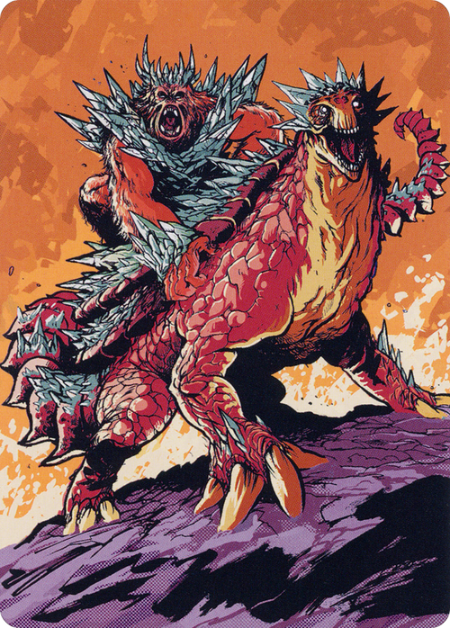Kogla and Yidaro // Kogla and Yidaro (AMOM-061) - March of the Machine Art Series (Borderless) Foil