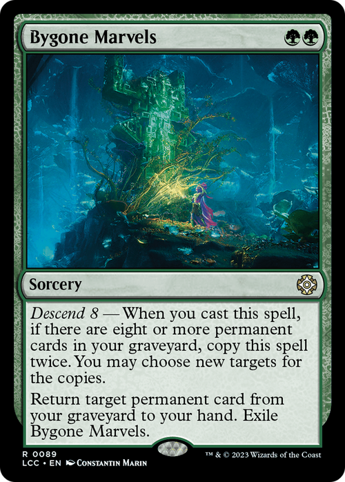 Bygone Marvels (LCC-089) - The Lost Caverns of Ixalan Commander