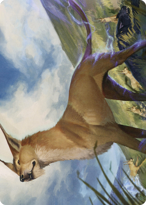 Blink Dog // Blink Dog (AAFR-020) - Adventures in the Forgotten Realms Art Series (Borderless)