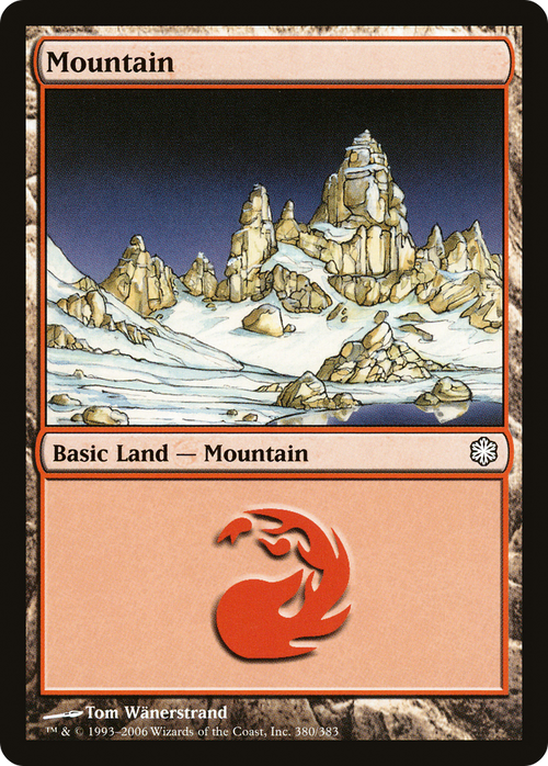 Mountain (380) (CTD-380) - Coldsnap Theme Decks