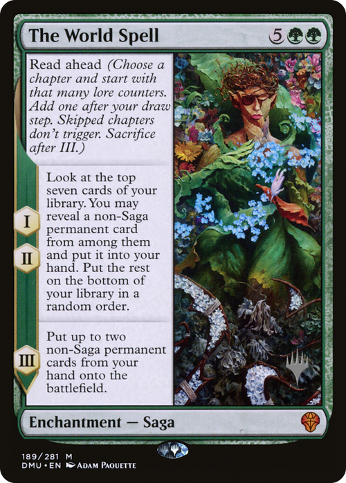 The World Spell (PPDMU-189) - Dominaria United Promos