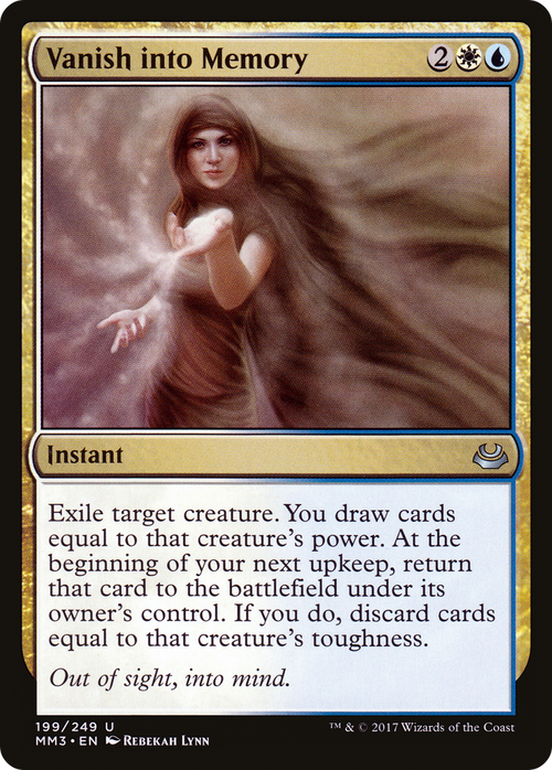 Vanish into Memory (MM3-199) - Modern Masters 2017