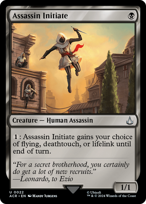 Assassin Initiate (ACR-022) - Assassin's Creed Foil