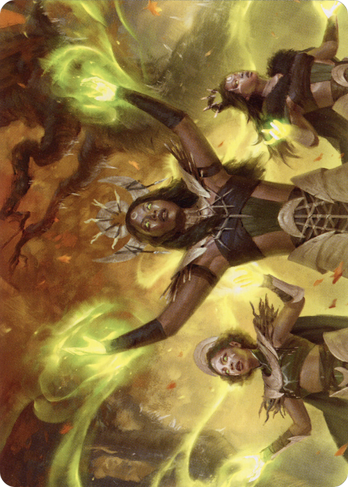 Dawnhart Wardens // Dawnhart Wardens (AMID-057) - Midnight Hunt Art Series (Borderless)