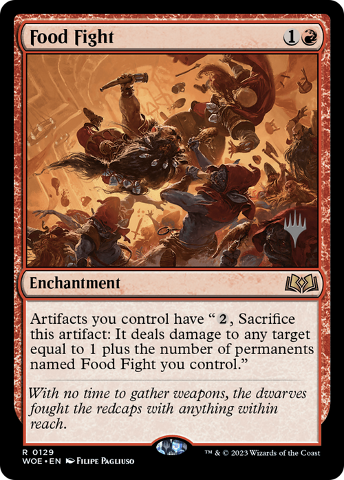 Food Fight (PPWOE-129) - Wilds of Eldraine Promos Foil