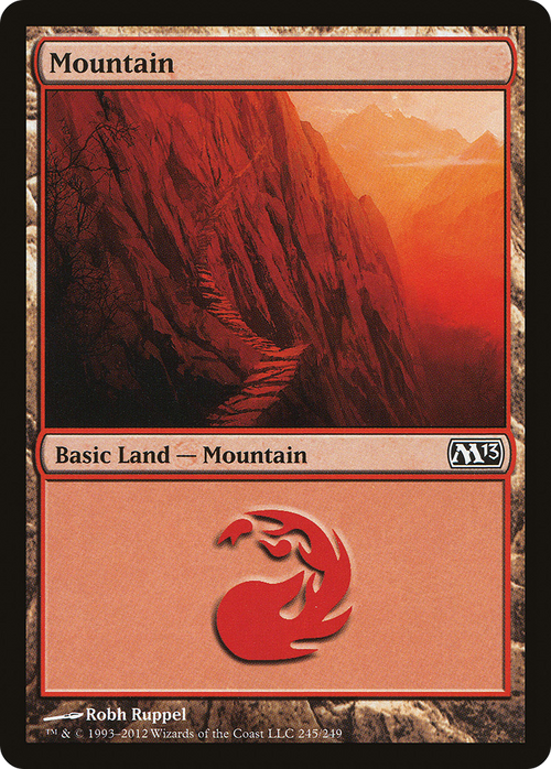 Mountain (245) (M13-245) - Magic 2013