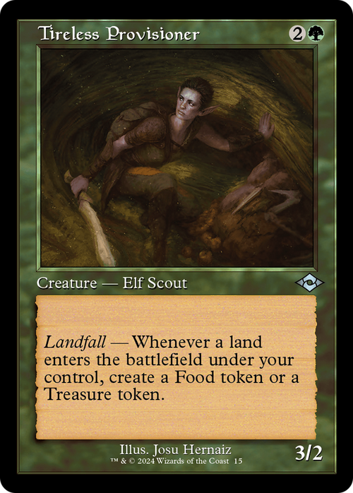 Tireless Provisioner (Retro Frame) (MH2-015) - Modern Horizons 2 Timeshifts