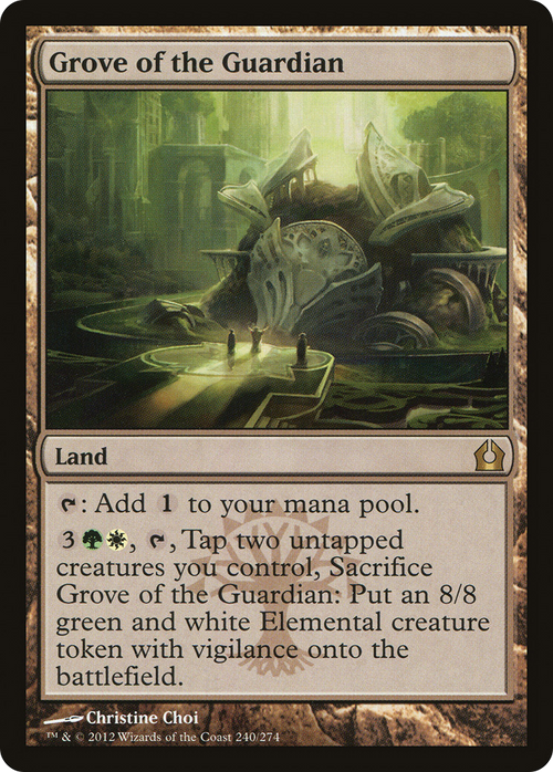 Grove of the Guardian (RTR-240) - Return to Ravnica