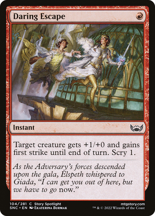 Daring Escape (SNC-104) - Streets of New Capenna Foil