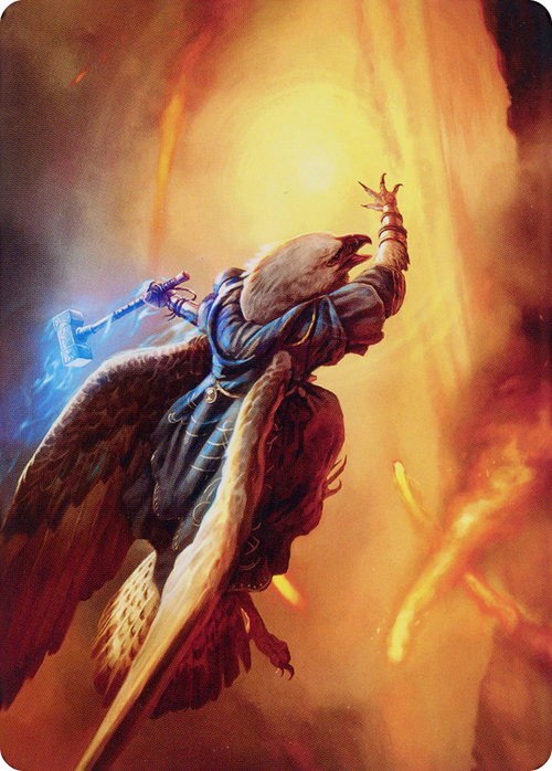 Battlewing Mystic // Battlewing Mystic (ADMU-014) - Dominaria United Art Series (Borderless)