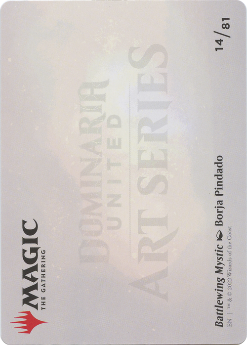 Battlewing Mystic // Battlewing Mystic (ADMU-014) - Dominaria United Art Series (Borderless)