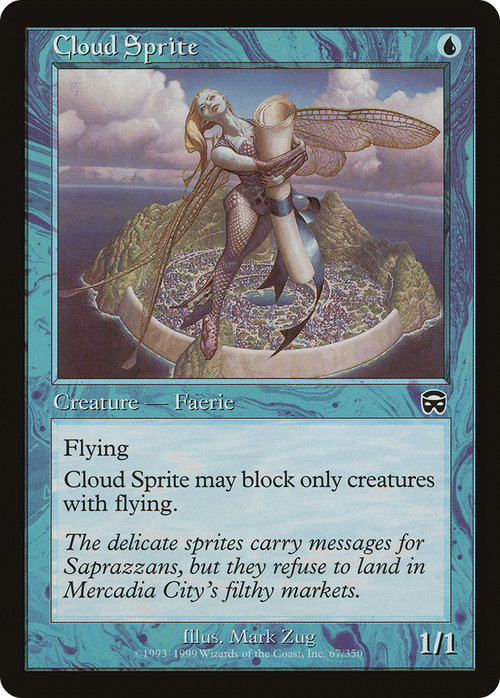 Cloud Sprite (MMQ-067) - Mercadian Masques Foil