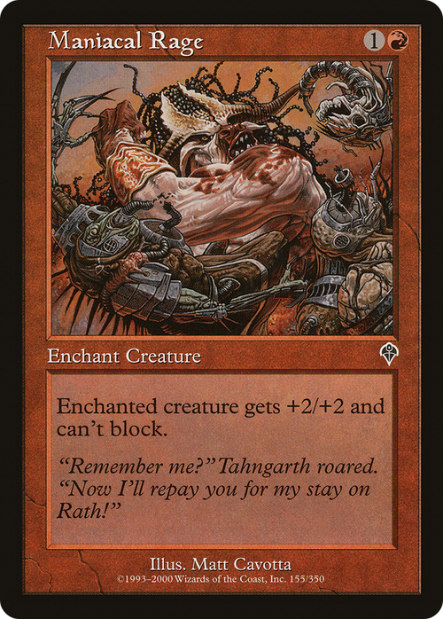 Maniacal Rage (INV-155) - Invasion