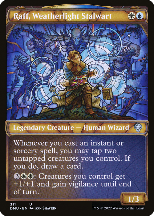 Raff, Weatherlight Stalwart (Showcase) (DMU-311) - Dominaria United: (Showcase)