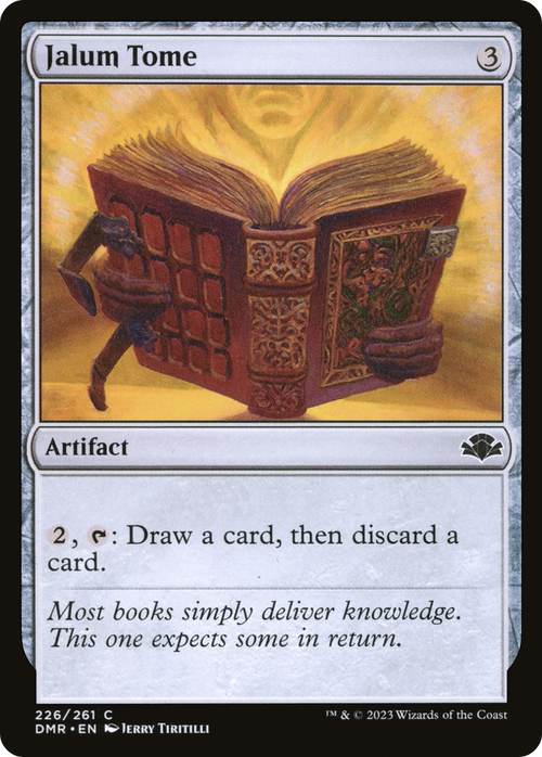 Jalum Tome (DMR-226) - Dominaria Remastered Foil