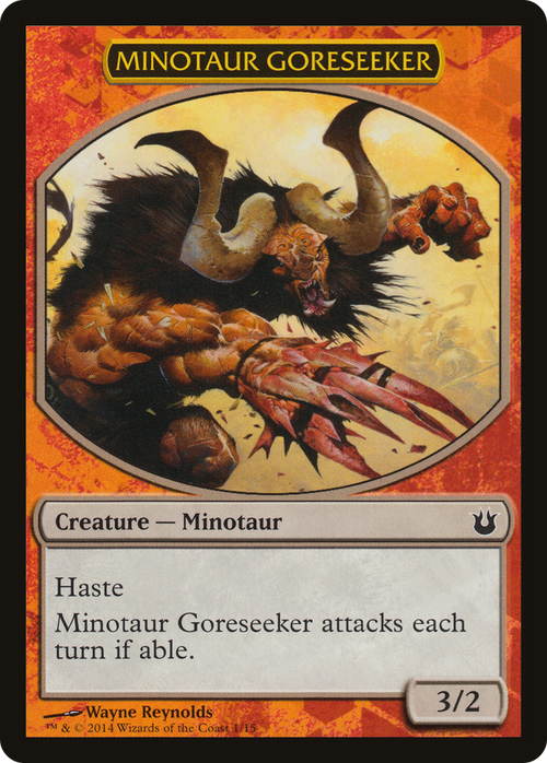 Minotaur Goreseeker (HERO-001) - Battle the Horde