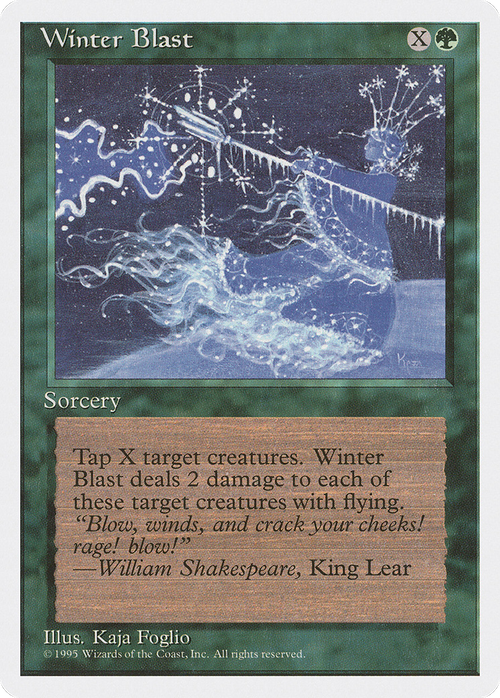 Winter Blast (4ED-) - Fourth Edition
