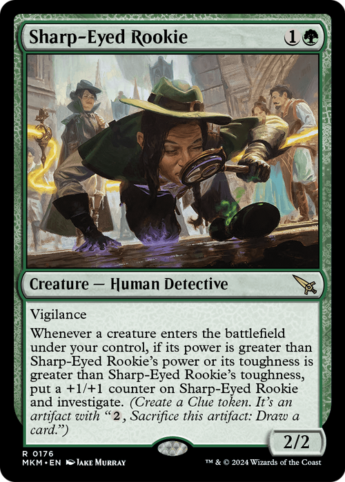Sharp-Eyed Rookie (MKM-176) - Murders at Karlov Manor Foil