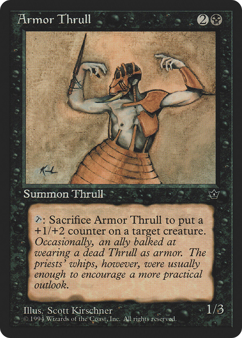 Armor Thrull (Kirschner) (FEM-) - Fallen Empires