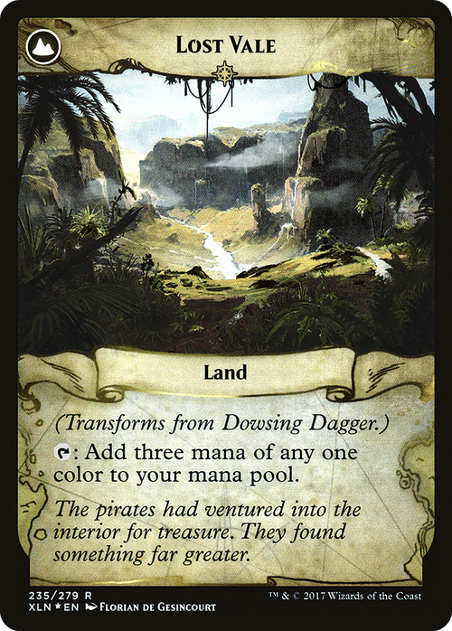 Dowsing Dagger (PRE-235S) - Ixalan Promos: (compasslanddfc) Foil