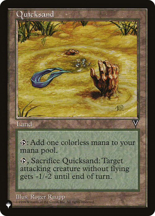 Quicksand (LIST-VIS-166) - The List