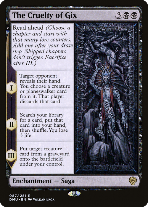 The Cruelty of Gix (DMU-087) - Dominaria United