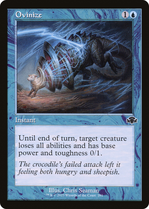 Ovinize (Retro Frame) (DMR-291) - Dominaria Remastered Foil
