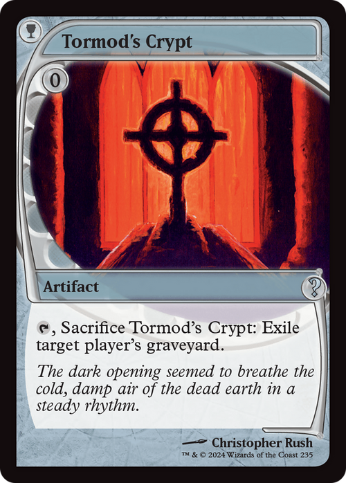 Tormod's Crypt (Future Sight) (MB2-235) - Mystery Booster 2 Foil